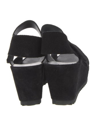 Pedro Garcia Suede Slingback Sandals