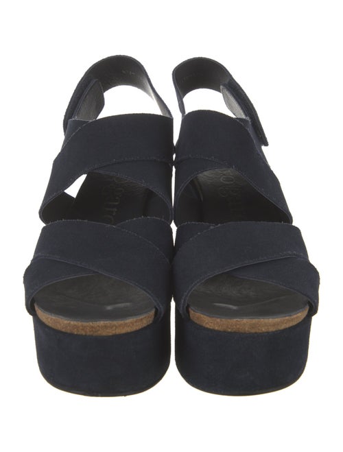 Pedro Garcia Suede Slingback Sandals