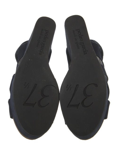 Pedro Garcia Suede Slingback Sandals
