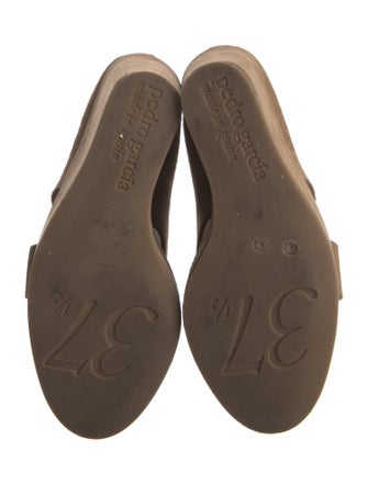 Pedro Garcia Suede Slingback Sandals