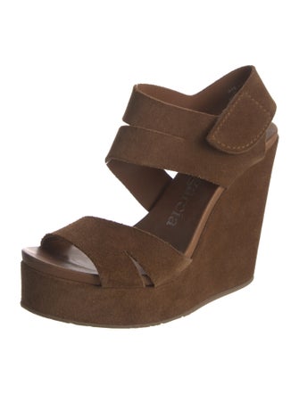 Pedro Garcia Suede Slingback Sandals