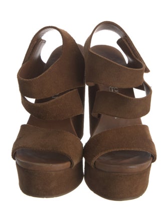 Pedro Garcia Suede Slingback Sandals