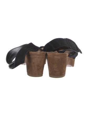 Pedro Garcia Suede Slingback Sandals