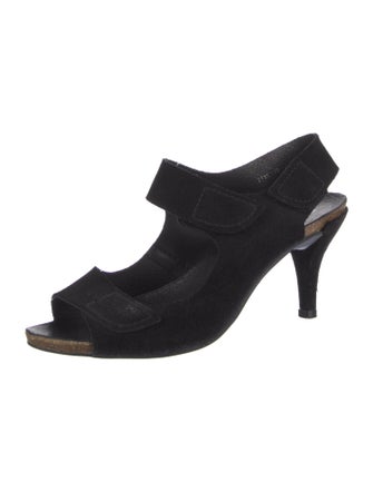 Pedro Garcia Suede Slingback Pumps