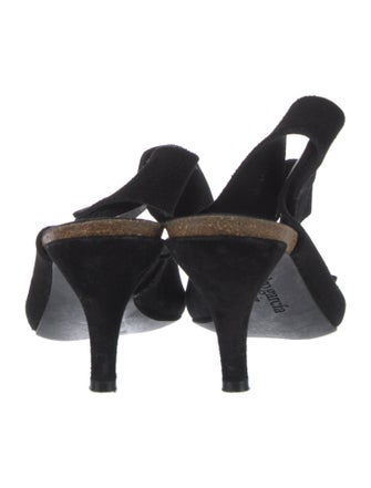 Pedro Garcia Suede Slingback Pumps