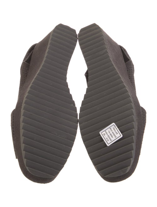 Pedro Garcia Suede Lasercut Accents Slingback Sandals