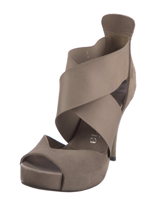 Pedro Garcia Suede D'Orsay Pumps