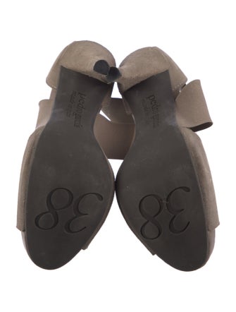 Pedro Garcia Suede D'Orsay Pumps