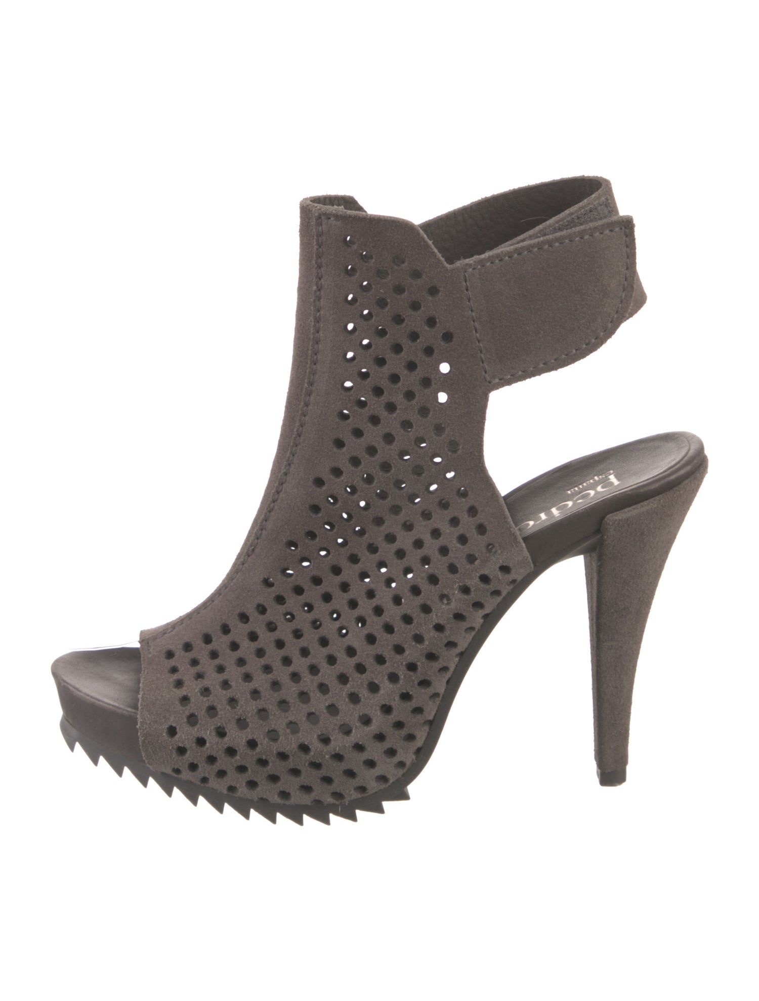 Pedro Garcia Vintage Suede Slingback Pumps