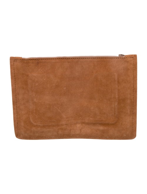 Pedro Garcia Suede Clutch