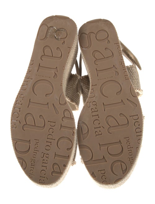 Pedro Garcia Raffia Espadrilles