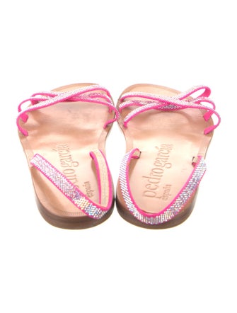 Pedro Garcia Leather Slingback Sandals