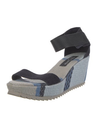 Pedro Garcia Suede Printed Espadrilles