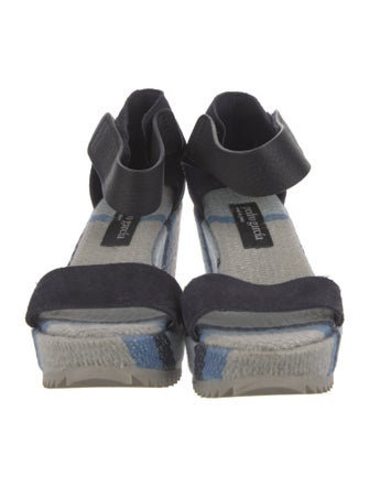 Pedro Garcia Suede Printed Espadrilles