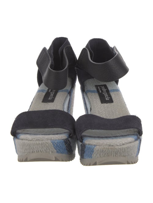 Pedro Garcia Suede Printed Espadrilles