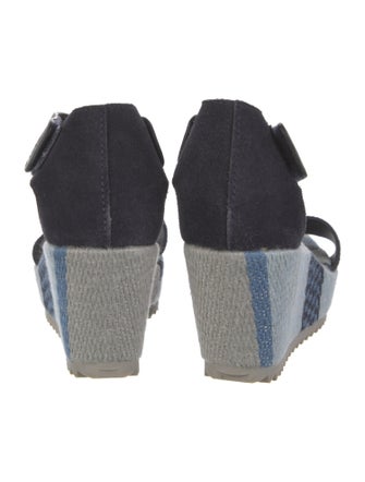 Pedro Garcia Suede Printed Espadrilles