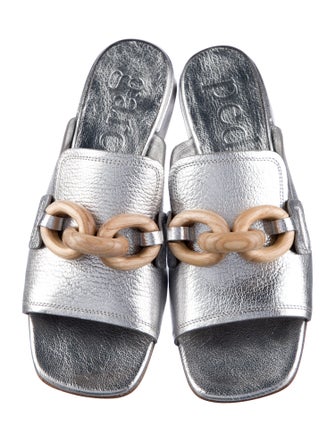 Pedro Garcia Leather Slides