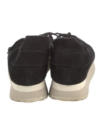 Pedro Garcia Suede Lasercut Accents Athletic Sneakers