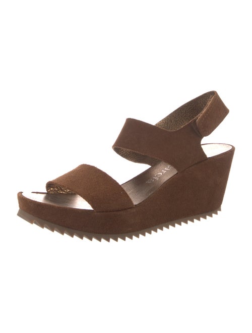 Pedro Garcia Suede Slingback Sandals