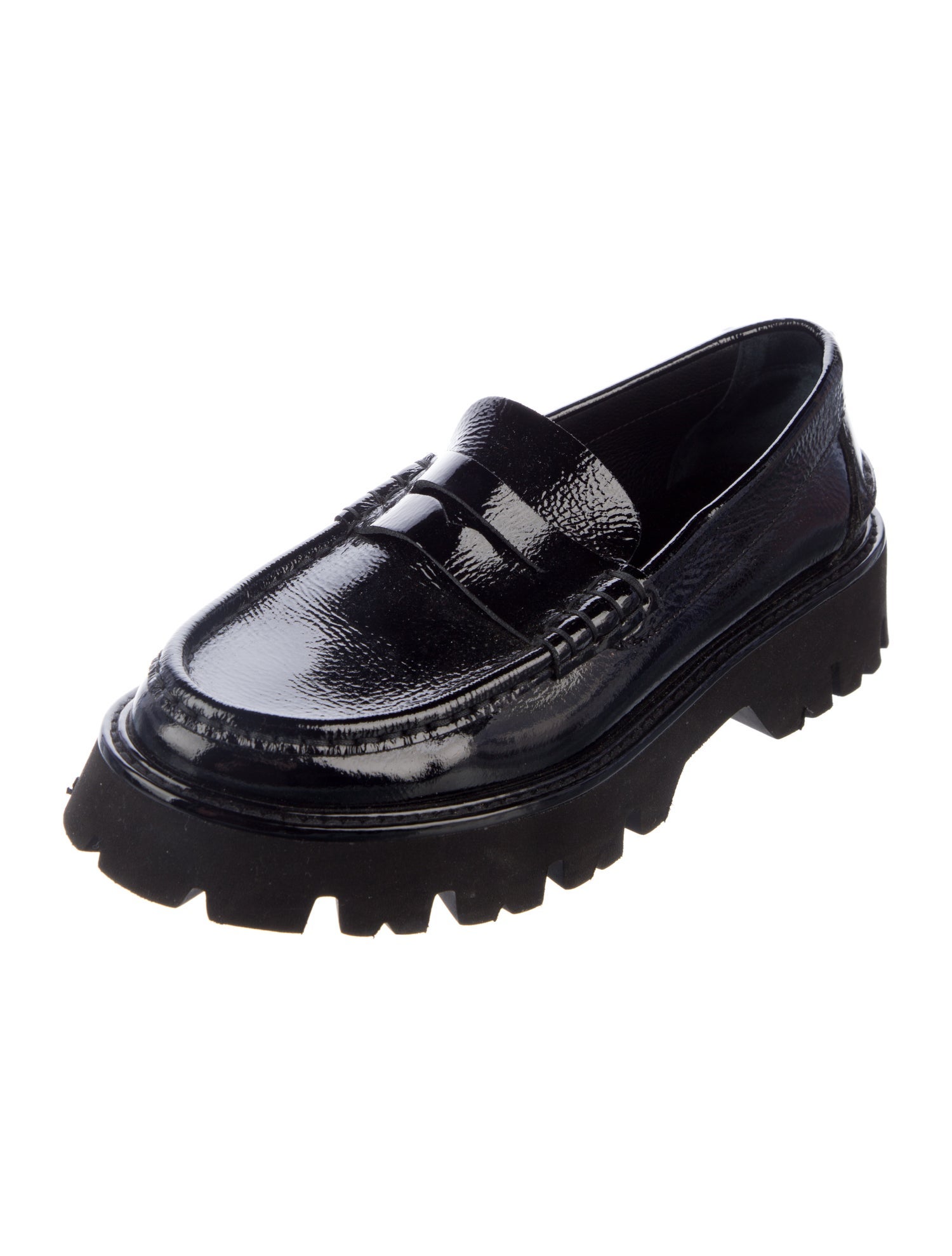 Pedro Garcia Patent Leather Loafers