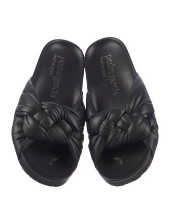 Pedro Garcia Leather Slides