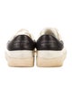 Pedro Garcia Leather Colorblock Pattern Sneakers