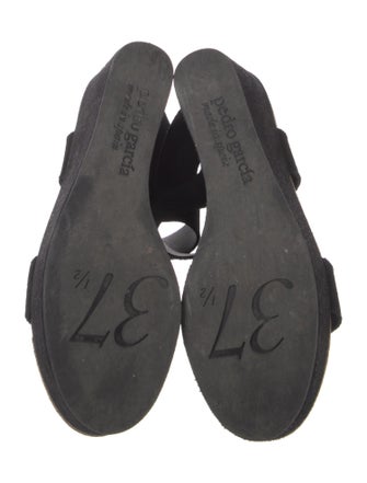 Pedro Garcia Suede Slingback Sandals