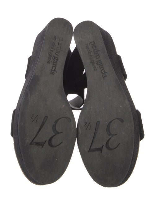 Pedro Garcia Suede Slingback Sandals