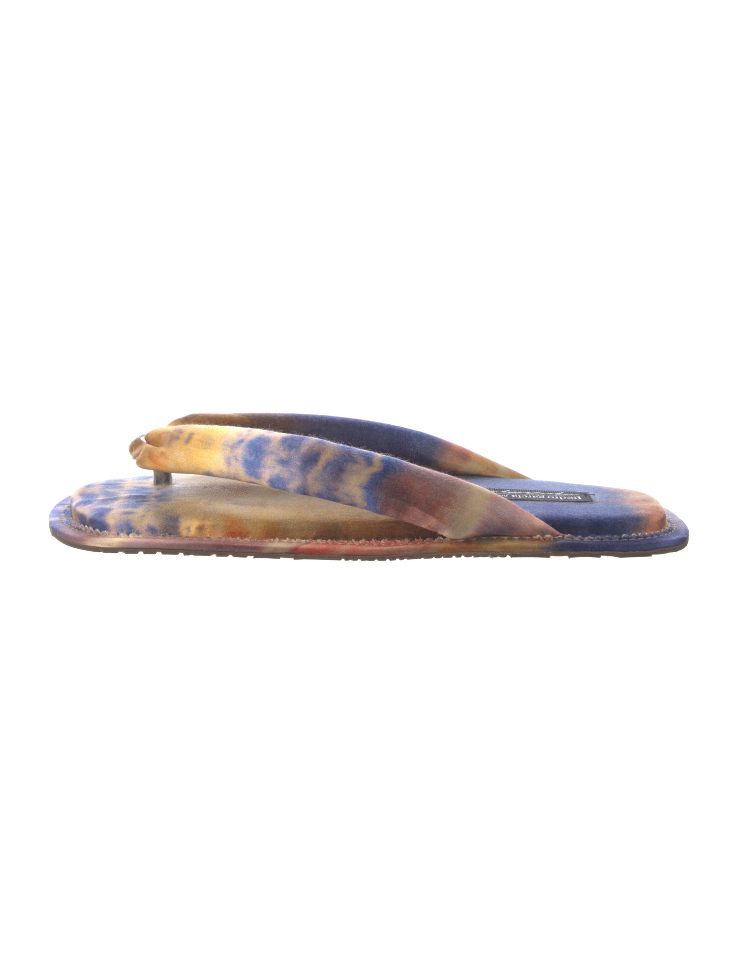 Pedro Garcia Tie-Dye Print Flip Flops