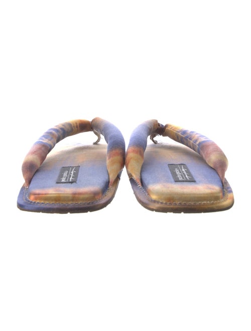 Pedro Garcia Tie-Dye Print Flip Flops