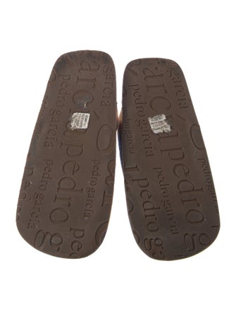 Pedro Garcia Tie-Dye Print Flip Flops