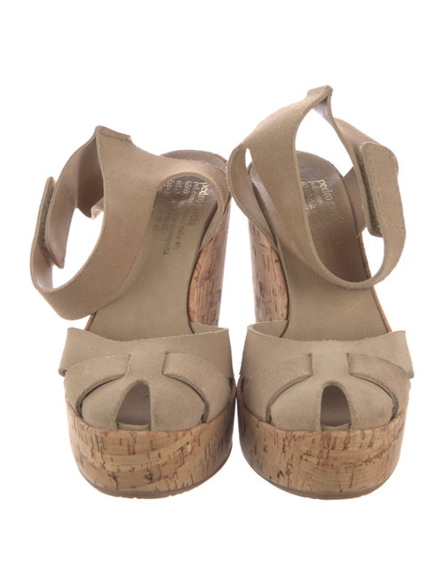 Pedro Garcia Suede Slingback Sandals