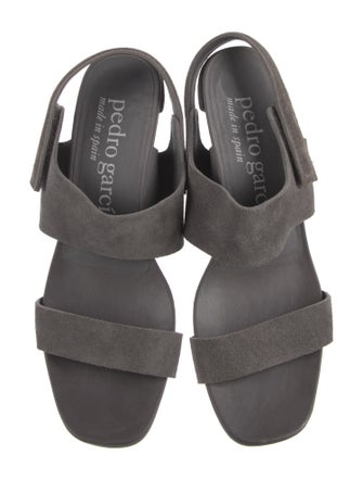 Pedro Garcia Suede Slingback Sandals