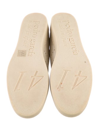 Pedro Garcia Suede Colorblock Pattern Sneakers