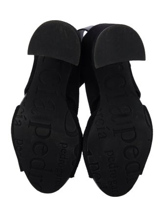 Pedro Garcia Suede Slingback Sandals