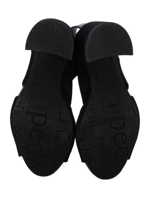 Pedro Garcia Suede Slingback Sandals