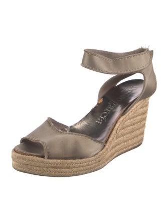 Pedro Garcia Satin Espadrilles