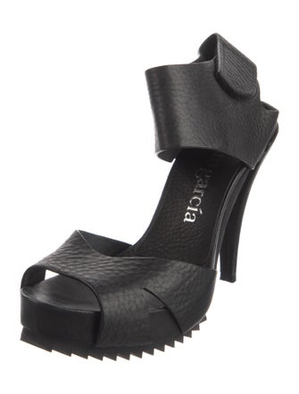 Pedro Garcia Leather Slingback Sandals