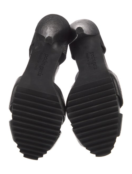 Pedro Garcia Leather Slingback Sandals