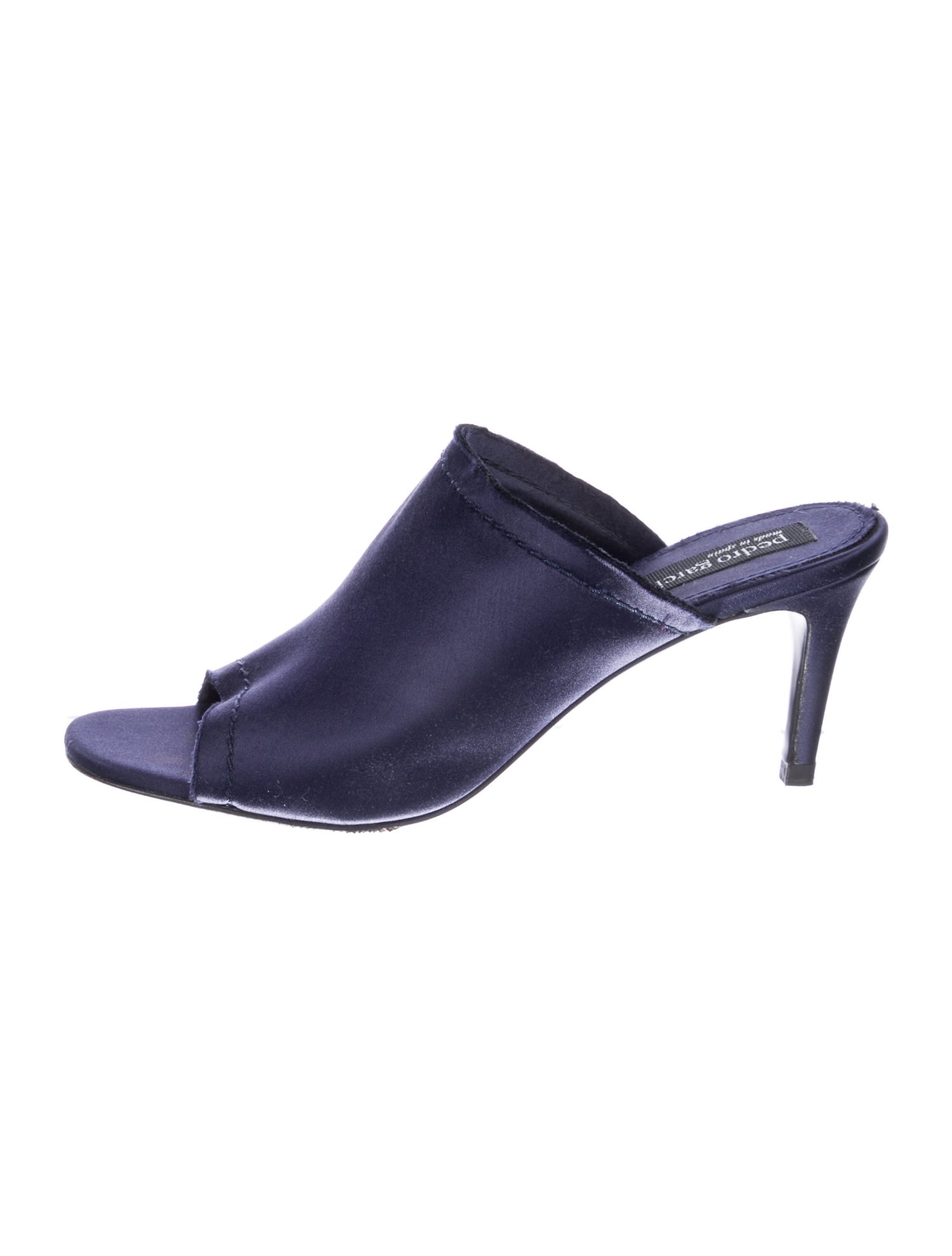 Pedro Garcia Satin Raw-Edge Trim Slides