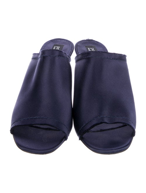 Pedro Garcia Satin Raw-Edge Trim Slides