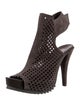Pedro Garcia Suede Lasercut Accents Slingback Sandals