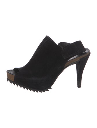 Pedro Garcia Suede Slingback Sandals