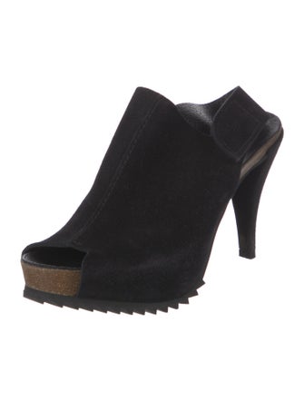 Pedro Garcia Suede Slingback Sandals
