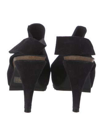 Pedro Garcia Suede Slingback Sandals