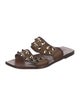 Pedro Garcia Leather Studded Accents Slides