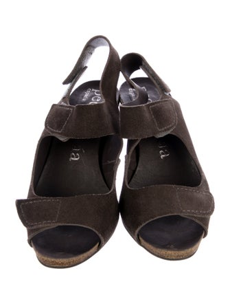 Pedro Garcia Suede Slingback Pumps