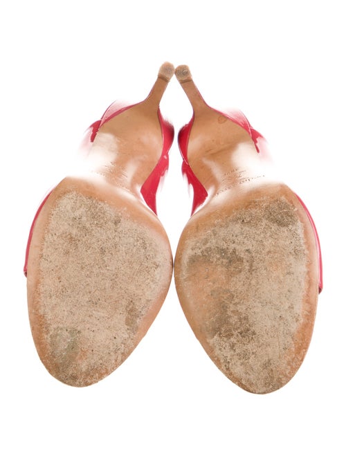 Pedro Garcia Patent Leather Slides