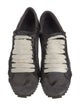 Pedro Garcia Suede Raw-Edge Trim Sneakers