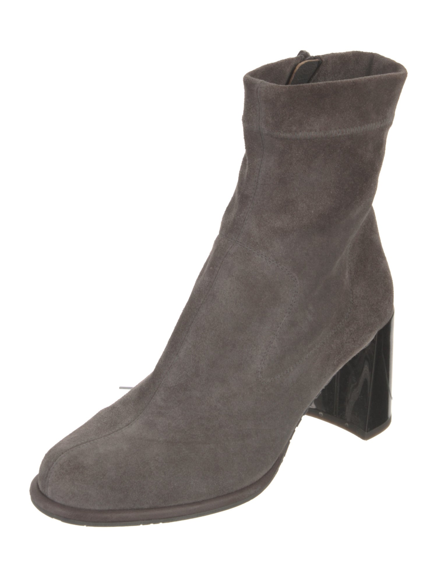 Pedro Garcia Suede Colorblock Pattern Boots